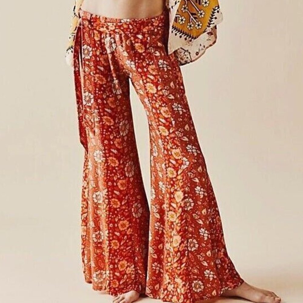 Free People Bali Sultry Flare Pants